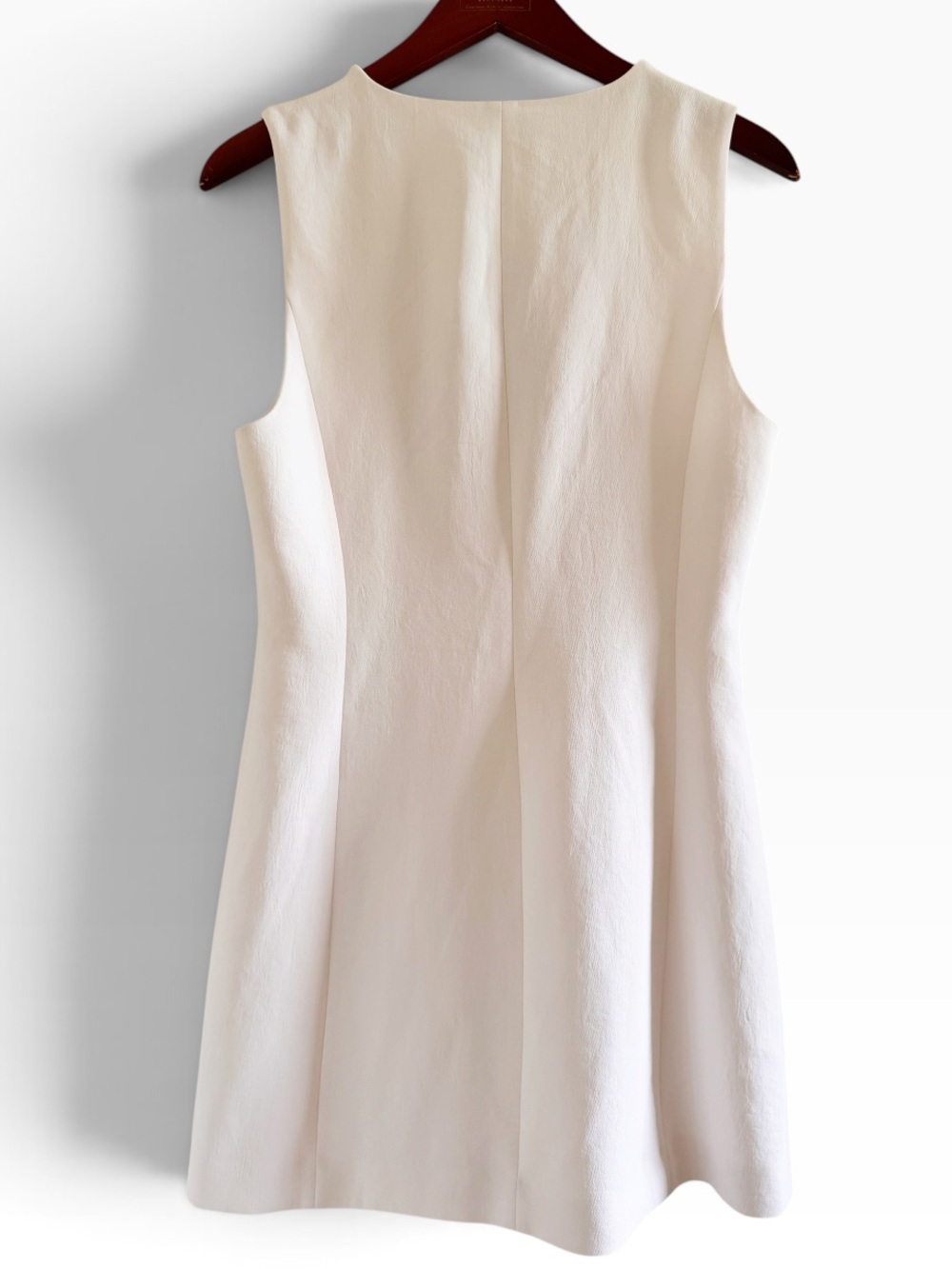 ARITZIA Wilfred Regal Button Front Dress Size 10 in Metropolis Beige - Picture 11 of 16